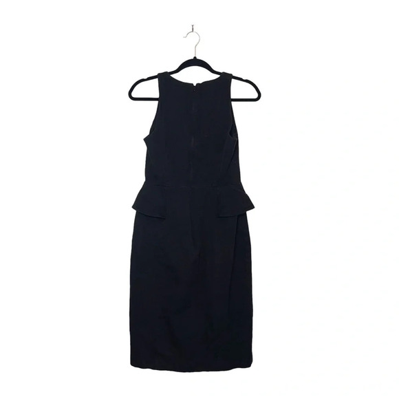 Banana Republic NWOT Black Pocket Sleeveless Midi Sheath Dress 8 Women’s - Picture 6 of 13